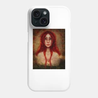 Anne of Green Gables Lady of Shallot Fan Art Red Hair Victorian Dress Cameo- Book Gift Phone Case