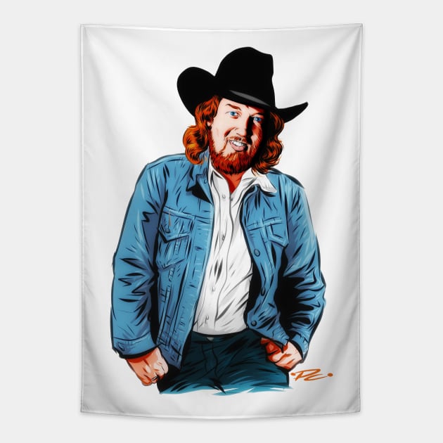 John Anderson - An illustration by Paul Cemmick Tapestry by PLAYDIGITAL2020