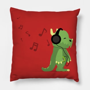 Dinosaur and Jams Pillow