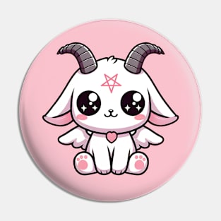 Baphocute, kawaii chibi Baphomet  by Strange Dollz Boudoir Pin