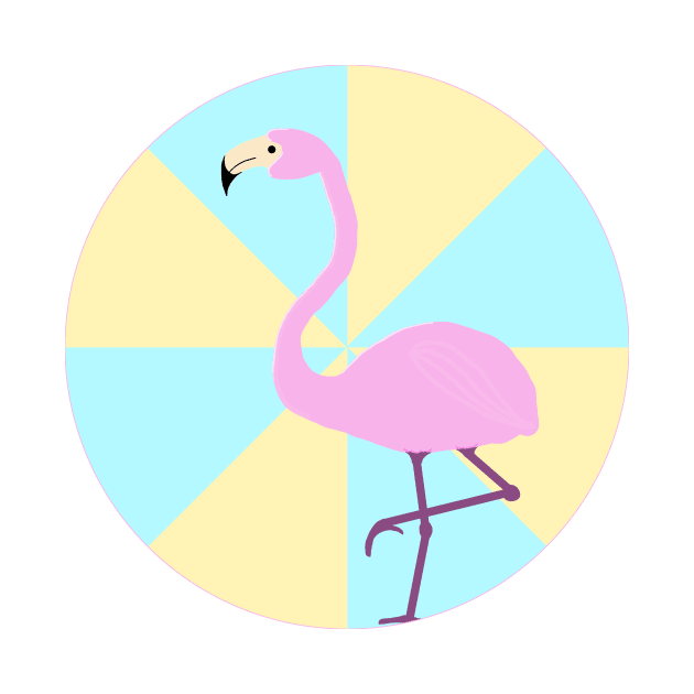 Hyper Bright Flamingo by DavidASmith