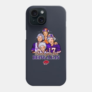 Golden Girls - Buffalo Bills Original Aesthetic Tribute 〶 Phone Case