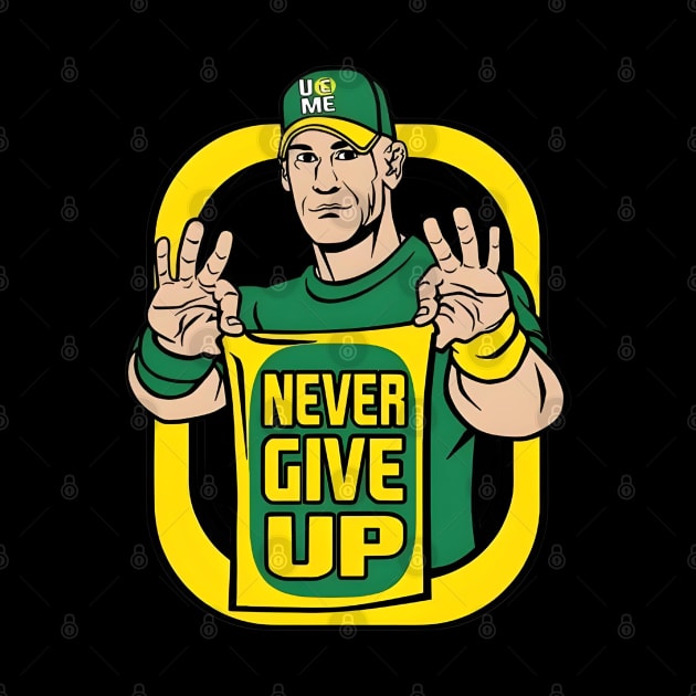 John Cena-Never Give Up -WWE by earngave