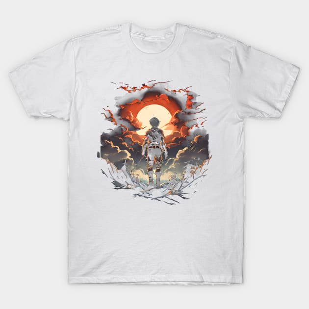 attack on titan logo black and white