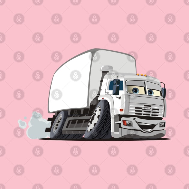 Cartoon truck by Mechanik