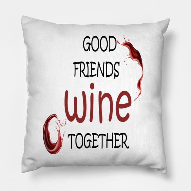 Wine Tasting - Wine Party - Wine Bachelorette Party - Wine Bridal Party - Bridesmaid - Napa - Girls Night Pillow by ELMAARIF