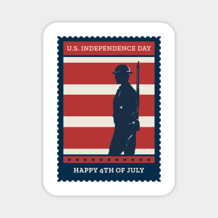 fourth of july Magnet