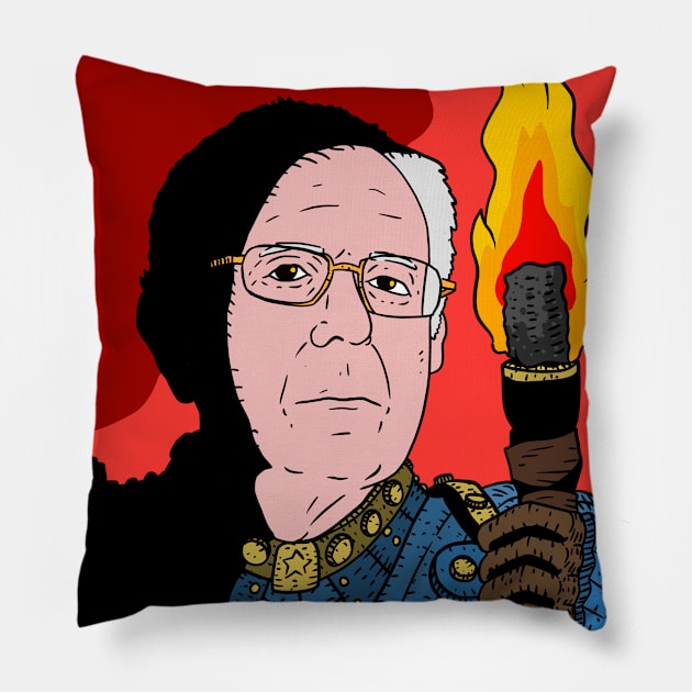 bernie sanders. feel the bern. Pillow by JJadx