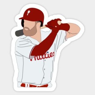 Bryce Harper  Sticker for Sale by katecor11