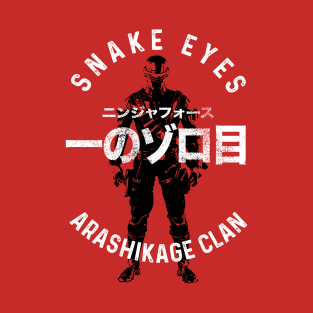 SNAKE EYES - Japanese style T-Shirt