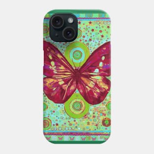 Red Butterfly Phone Case