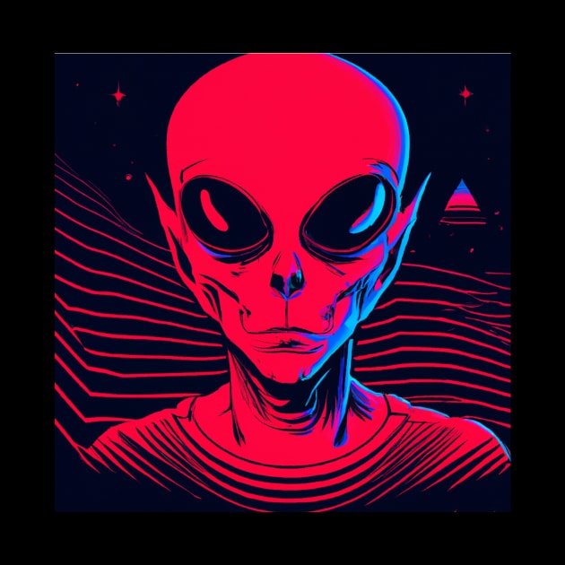 Red Alien by Starbase79