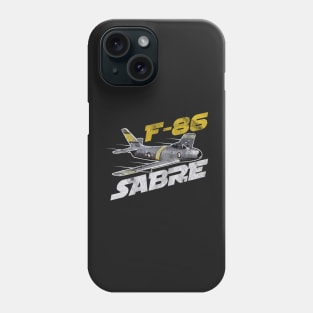 F86 Sabre  Airforce Pilot Gift Modern Warbird Vietnam Korea War Phone Case