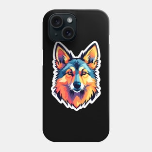 German Shepherd Dog Illustration Phone Case