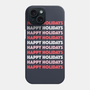 Happy Holidays (Arctic) Phone Case