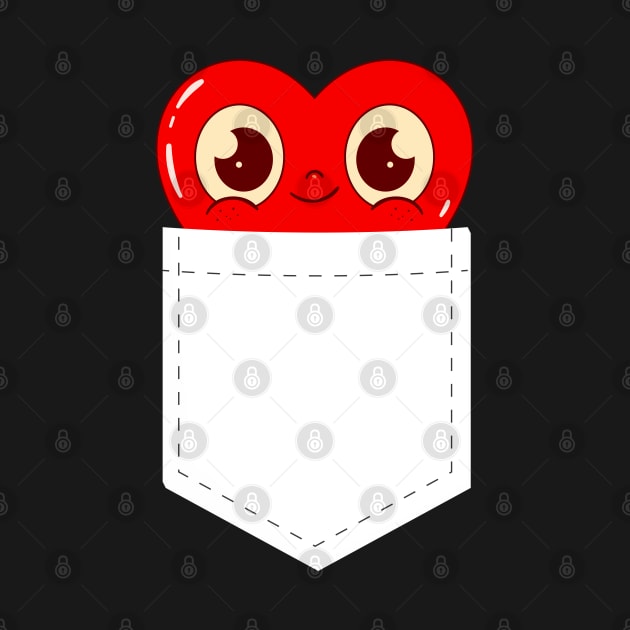 Mr Valentine - 3 Cute Heart in Pocket by Megadorim