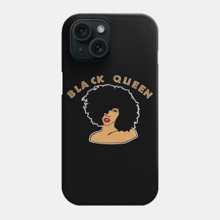 Black Queen, Black Woman, African American, Black Lives Matter, Black History Phone Case