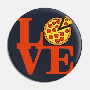 I LOVE Pizza Pin