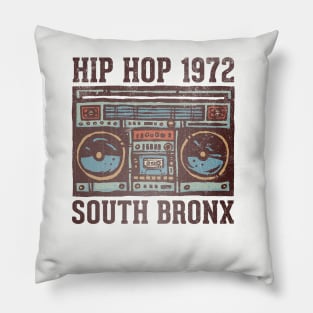 South Bronx 1972 Pillow