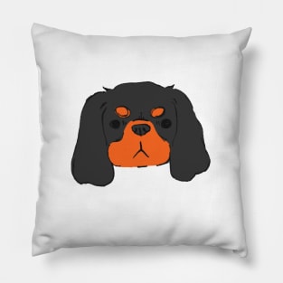 Cavalier King Charles Spaniel - Black and tan Pillow