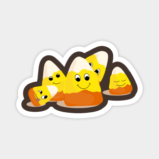 The Candy Corn Crew Magnet