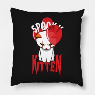 Spooky Kitten Pillow