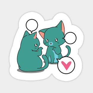 Cute Cats Magnet