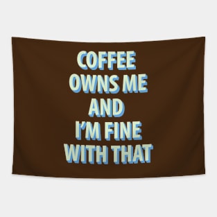 Coffee and Me Tapestry