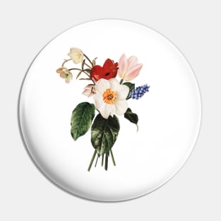 Spring Bouquet Pin