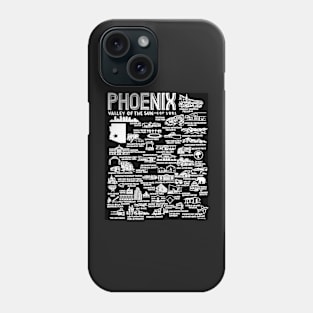 Phoenix Map Phone Case