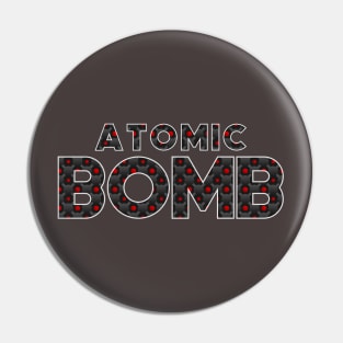 Atomic Bomb Pin