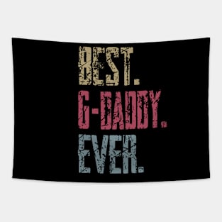 Vintage Best G-daddy Ever Retro Funny Quotes Happy Fathers Day Tapestry