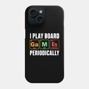 Board Games Periodically - Gamer Science Lover Phone Case