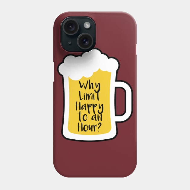 Beer Happy Hour Phone Case by oddmatter