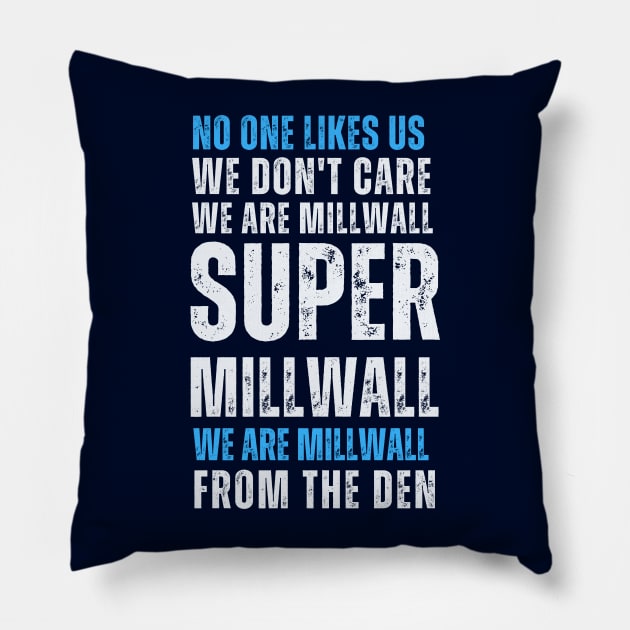 Millwall from the DEN Pillow by Providentfoot