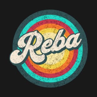 raba art/ name in rainbow circle T-Shirt