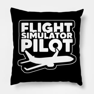 Flight Simulator Pilot Pillow