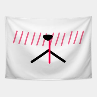 Blood nose blush Tapestry