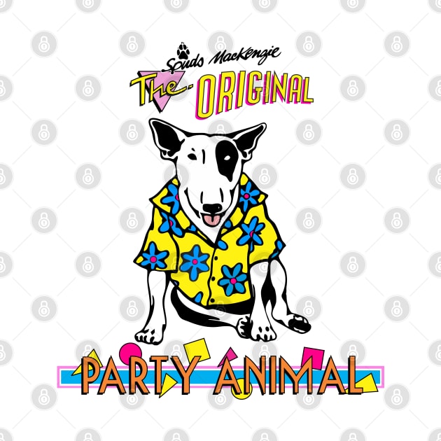 Spuds Mackenzie by Authentic Vintage Designs