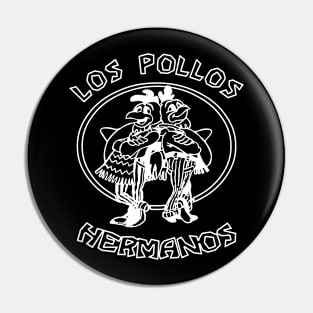 Los Pollos Hermanos white Pin