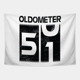 Oldometer Happy Birthday 51 Years Old Was Born In 1969 To Me You Papa Dad Mom Brother Son Husband Tapestry