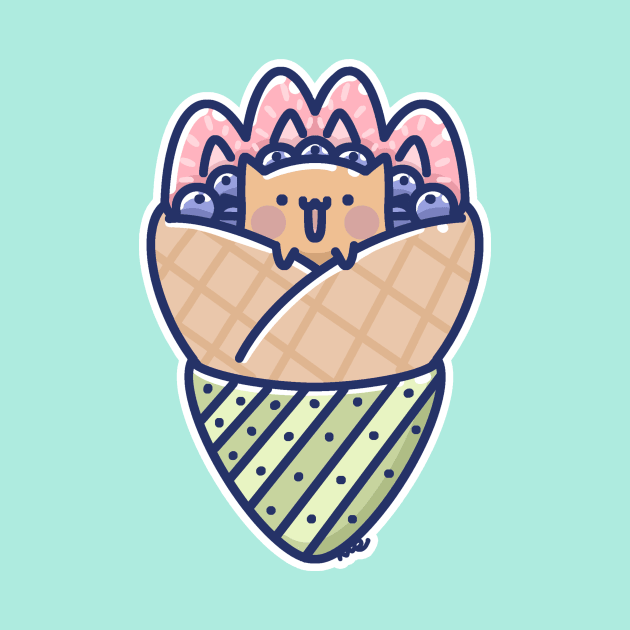 Cute crepe by Sugar Bubbles 