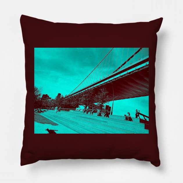 Summer in Philly Pillow by AdultingApparel