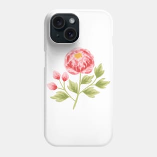 Peony Flower Phone Case