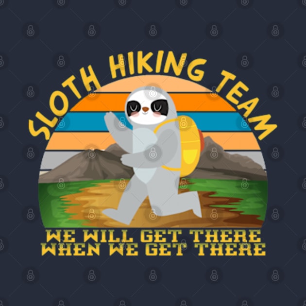 Sloth Hiking Team by Litaru