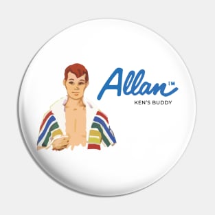 allan doll art Pin