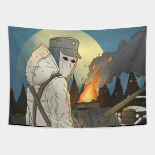 Finnish winter war Tapestry