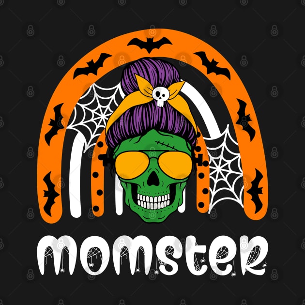 Momster Mom Skull Halloween Costume by kevenwal