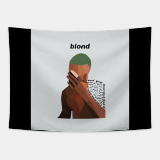 Blonde Poly art Tapestry