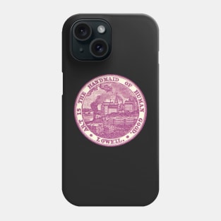 1909 City of Lowell Massachusetts Logo Phone Case